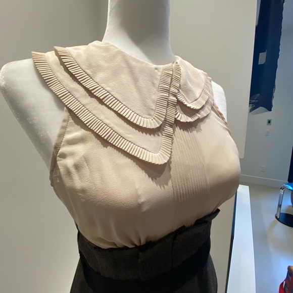 BCBG cream and black cocktail dress - Picture 5 of 8